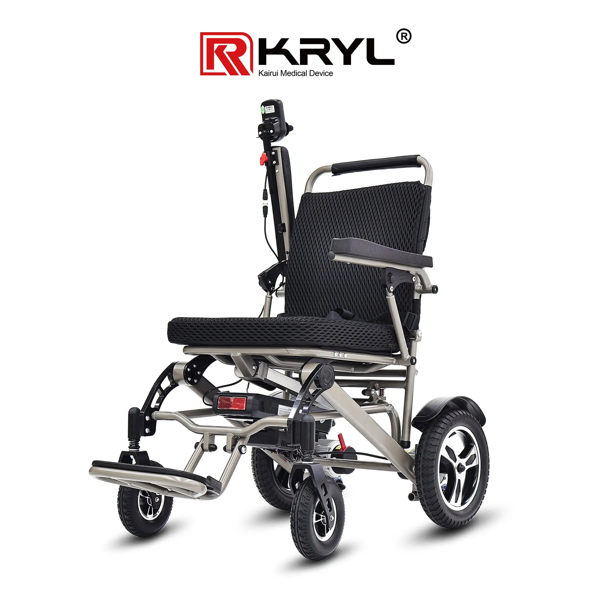 Electric Mobility Aid for Disabled with Folding Feature and Lithium Battery