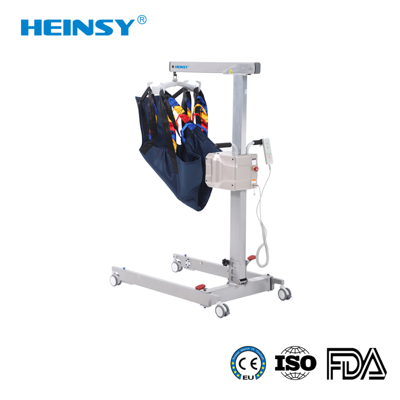 Hes-303 Aluminium Alloy Promotion Physical Therapy Equipment Crane for Disable Patient Hospital Home Care Lift Medical Electric Patient Lift