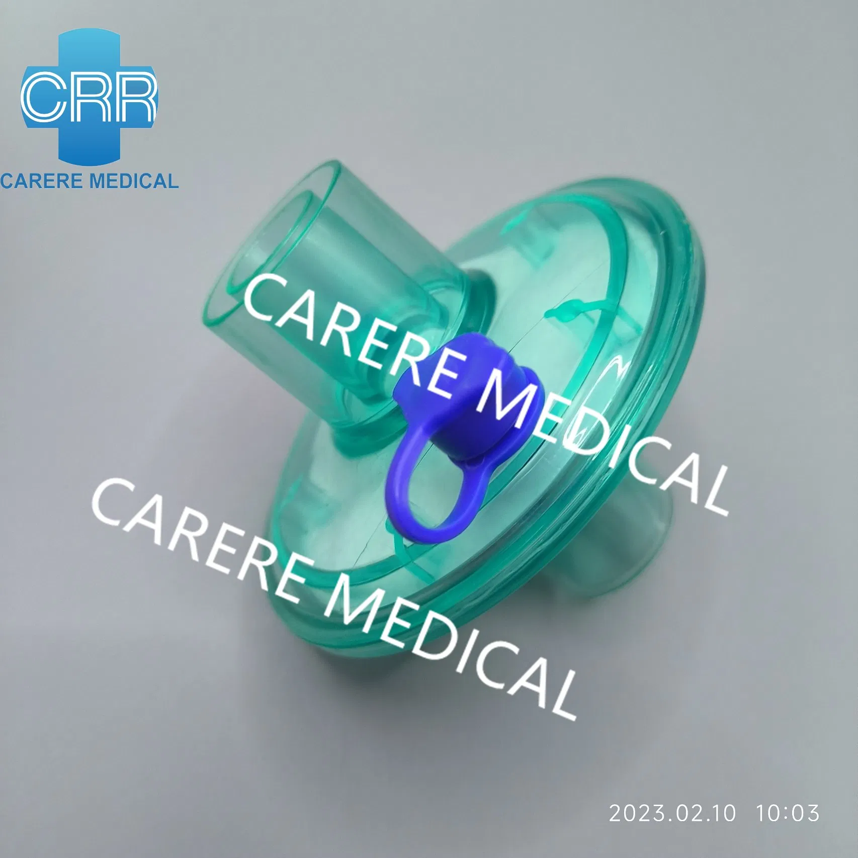Medical Products Medical Equipment Supplies Hmef Filter Disposable Breathing System Filter China Supplier Bacteria Filter BV Filter with Gas Sampling Port