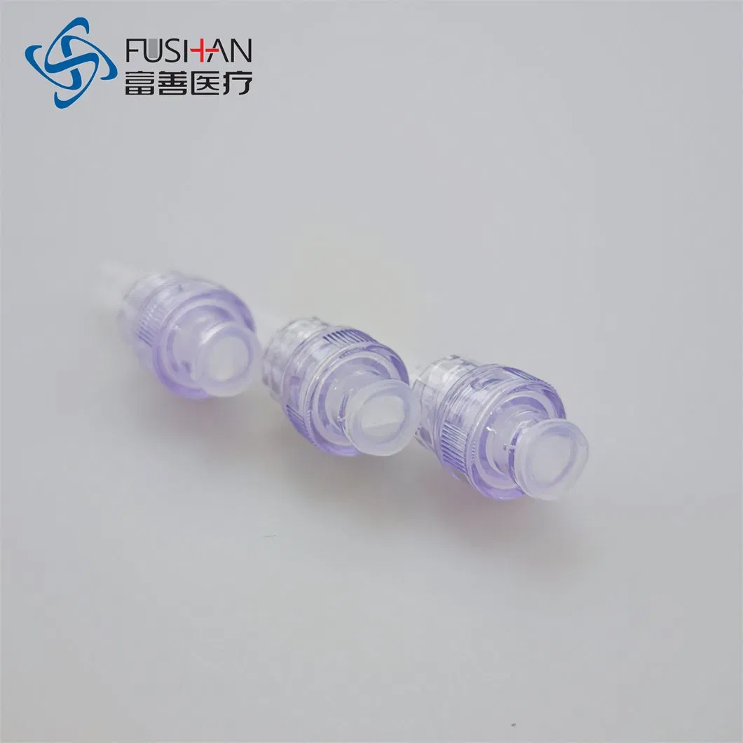 Medical Device Needle Free Connector Valve Infusion Injection Adapter Needle Free Injection Connector Infusion Set Needle Free Access