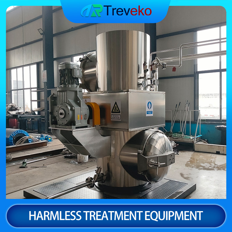 Integrated Steam Sterilizing Crusher Equipment for Protective Medical Plastics