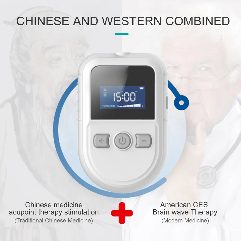 Home Anti Insomnia Treatment Device Ces Therapy Rehabilitation Medical Device for Depression Stress Relief Fight Fatigue