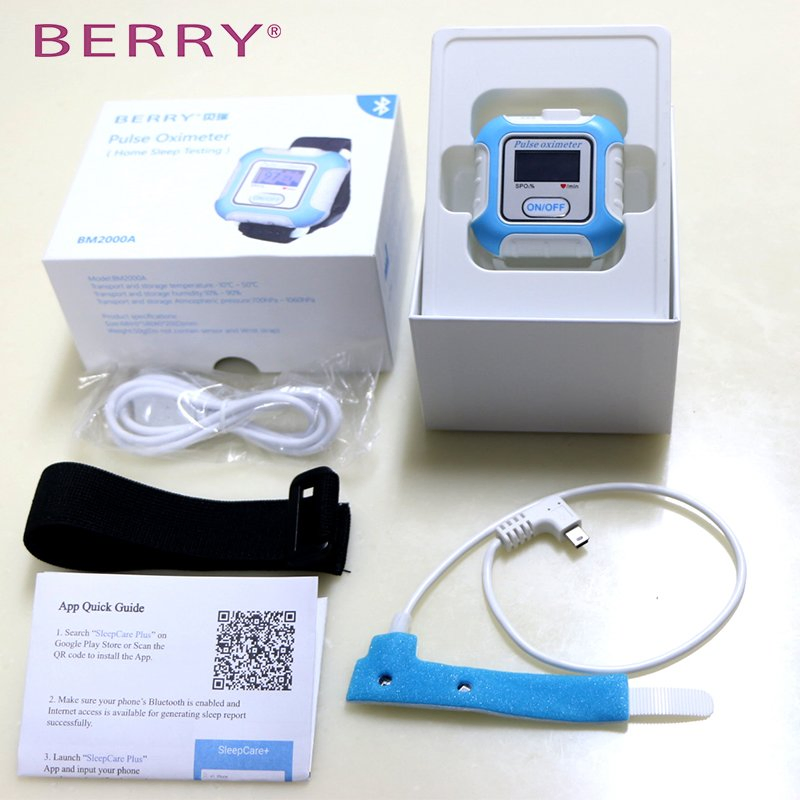 Medical Portable Sleep Apneas Screening Monitor Polysomnography Device