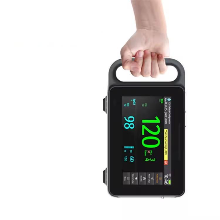 Medical Equipment Touch Screen Blood Glucose Heart Rate Patient Patient Vitals Monitoring Device