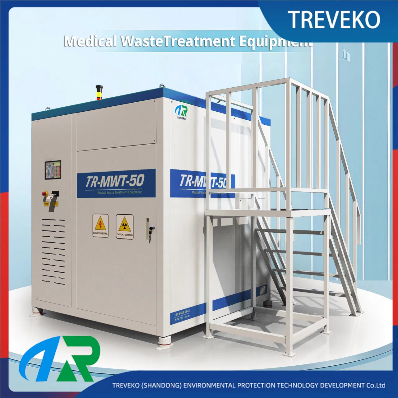 Automated Microwave Sterilization Equipment for Clinical Laboratory Waste Treatment