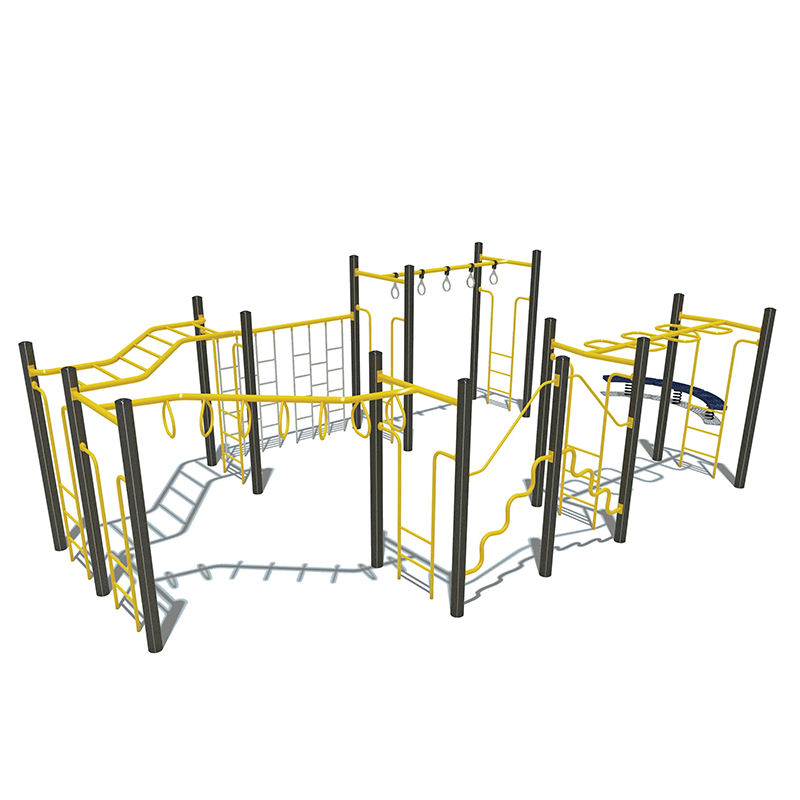 Outdoor Multi-Station Fitness Equipment (Squares/Communities/Parks, Elderly-Friendly)