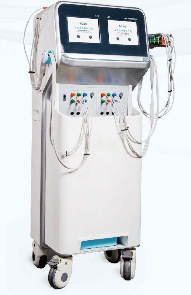 Multi-Function Medical Physiotherapy Equipment Home Device for Muscle Recovery, Dynamic Interference Current Therapy Device Used in Clinical Care