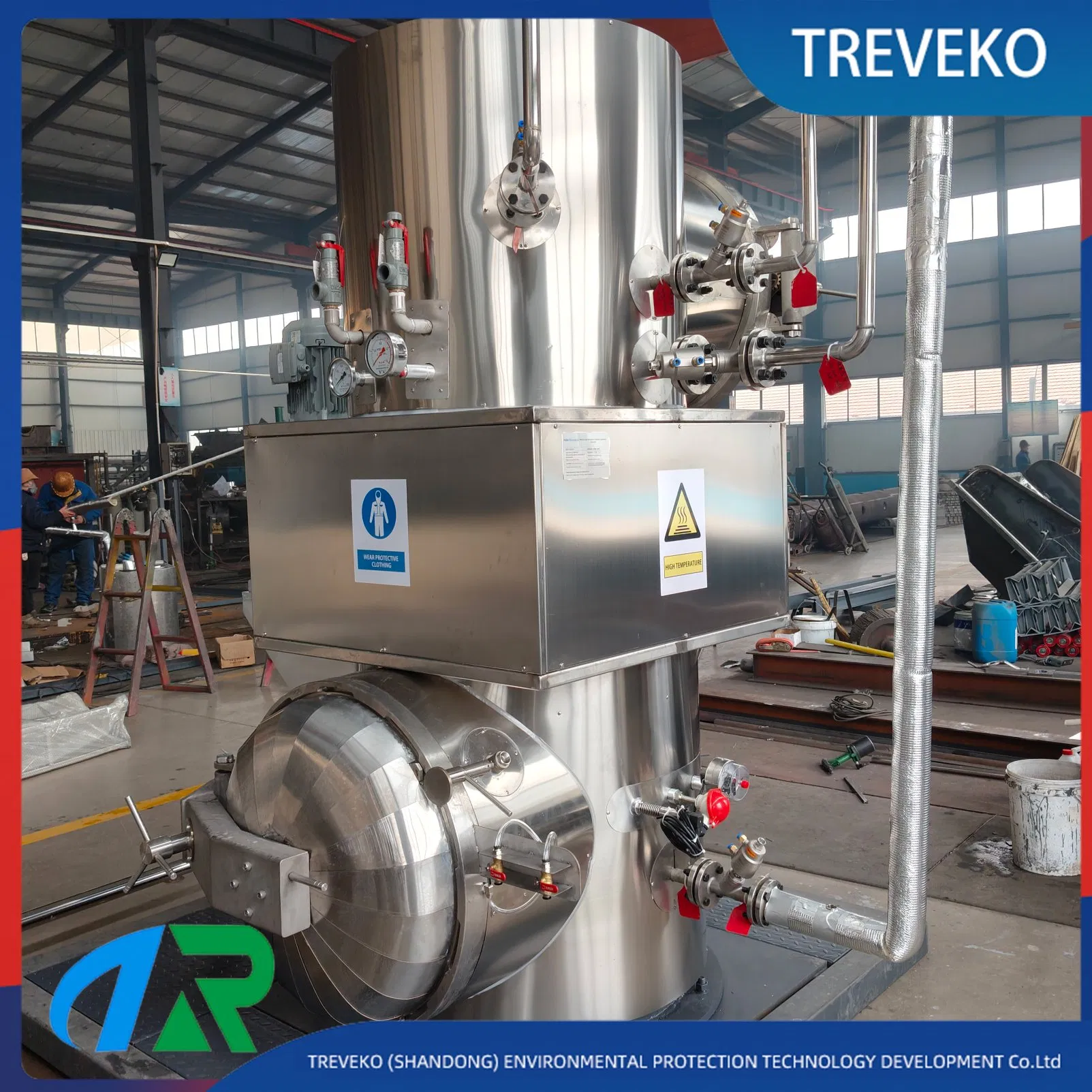 High Temperature Steam Disinfection System Equipment for Clinical Laboratory Waste