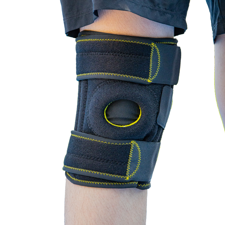 Orthopedic Knee Pain Relief Pads Compression Knee Support Brace with Side Stabilizer