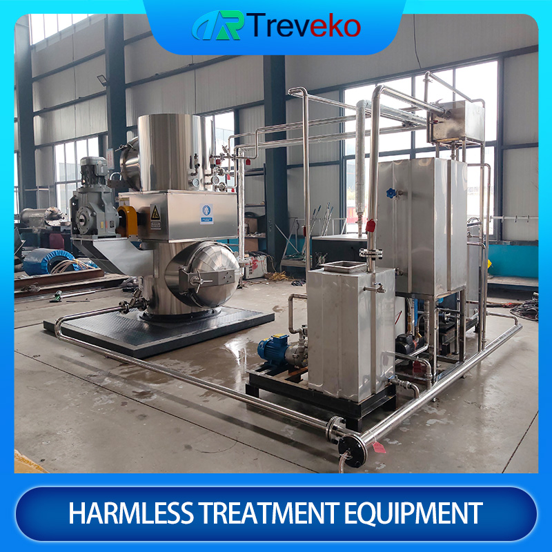 Integrated Steam Sterilizing Crusher Equipment for Protective Medical Plastics