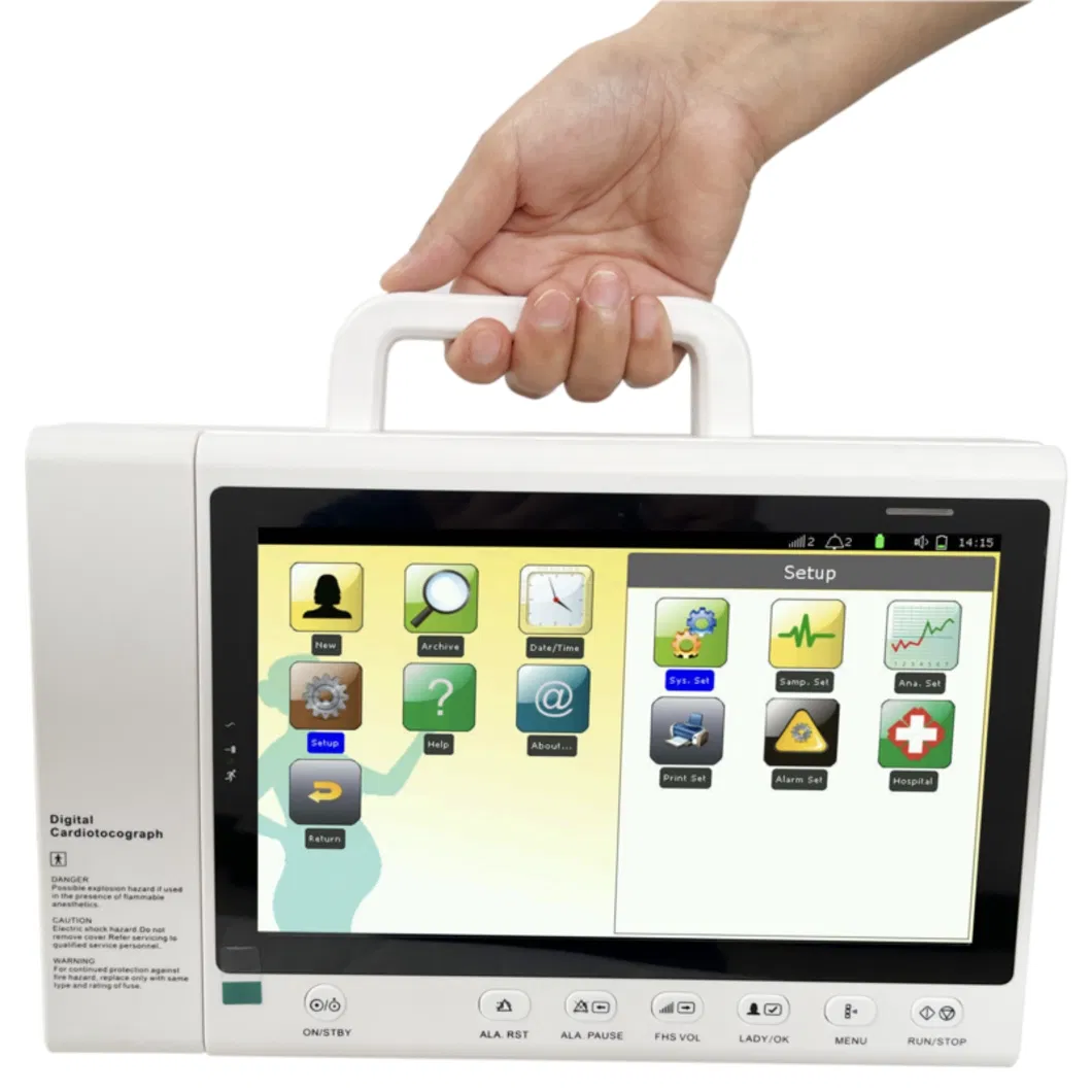 Fetal Monitor Portable Medical Diagnostic Equipment