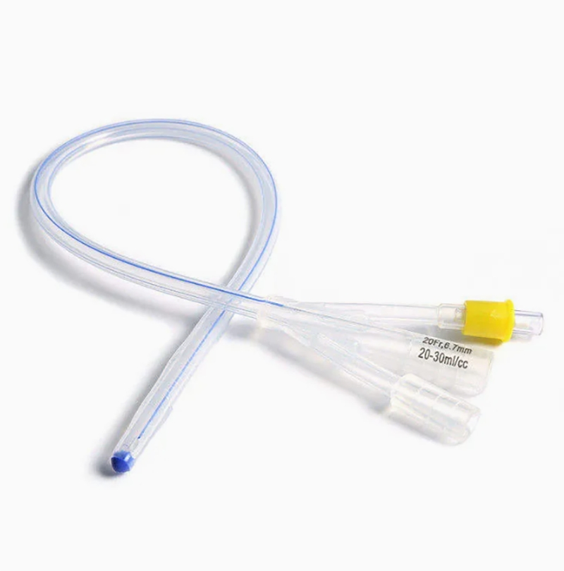 X-ray Line Medical Disposables Silicone Foley Catheter Medical Supply for Surgical Use