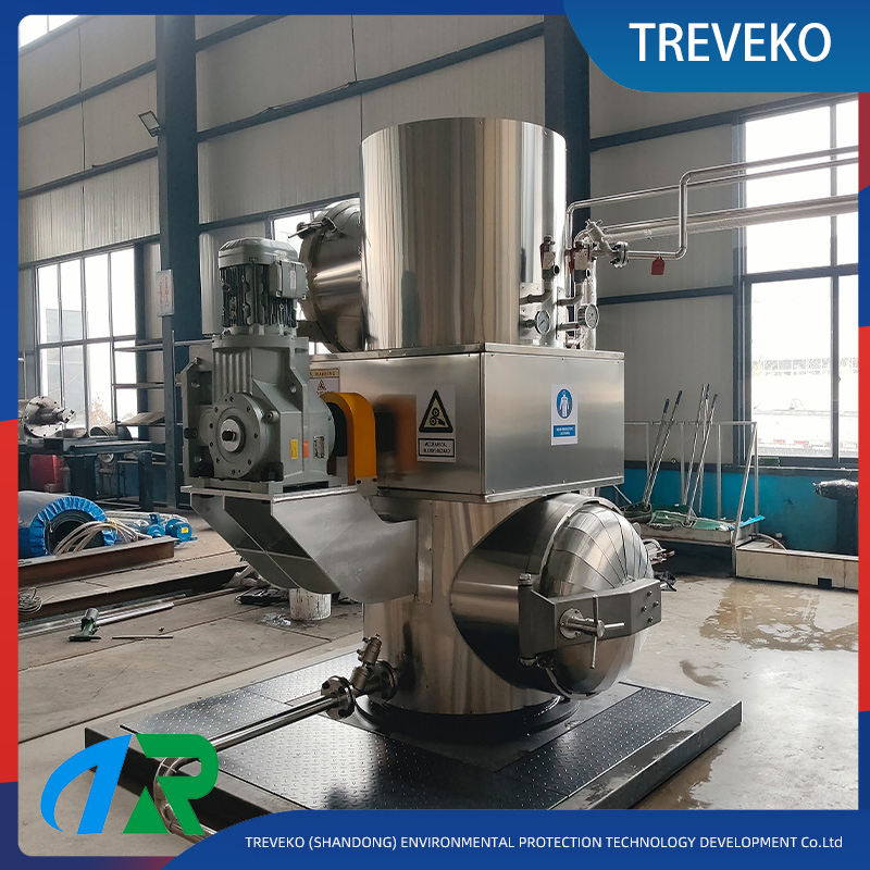 Integrated Steam Sterilizing Crusher Equipment for Protective Medical Plastics