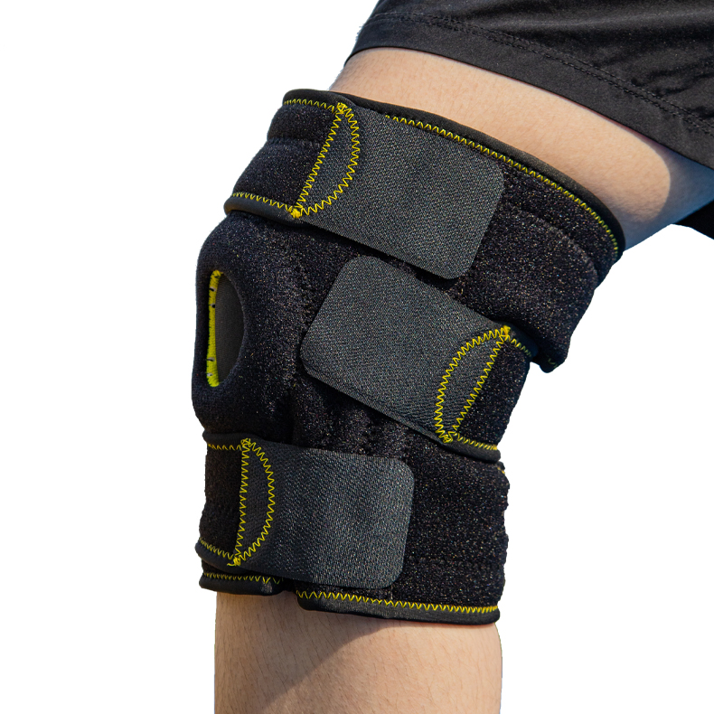 Orthopedic Knee Pain Relief Pads Compression Knee Support Brace with Side Stabilizer