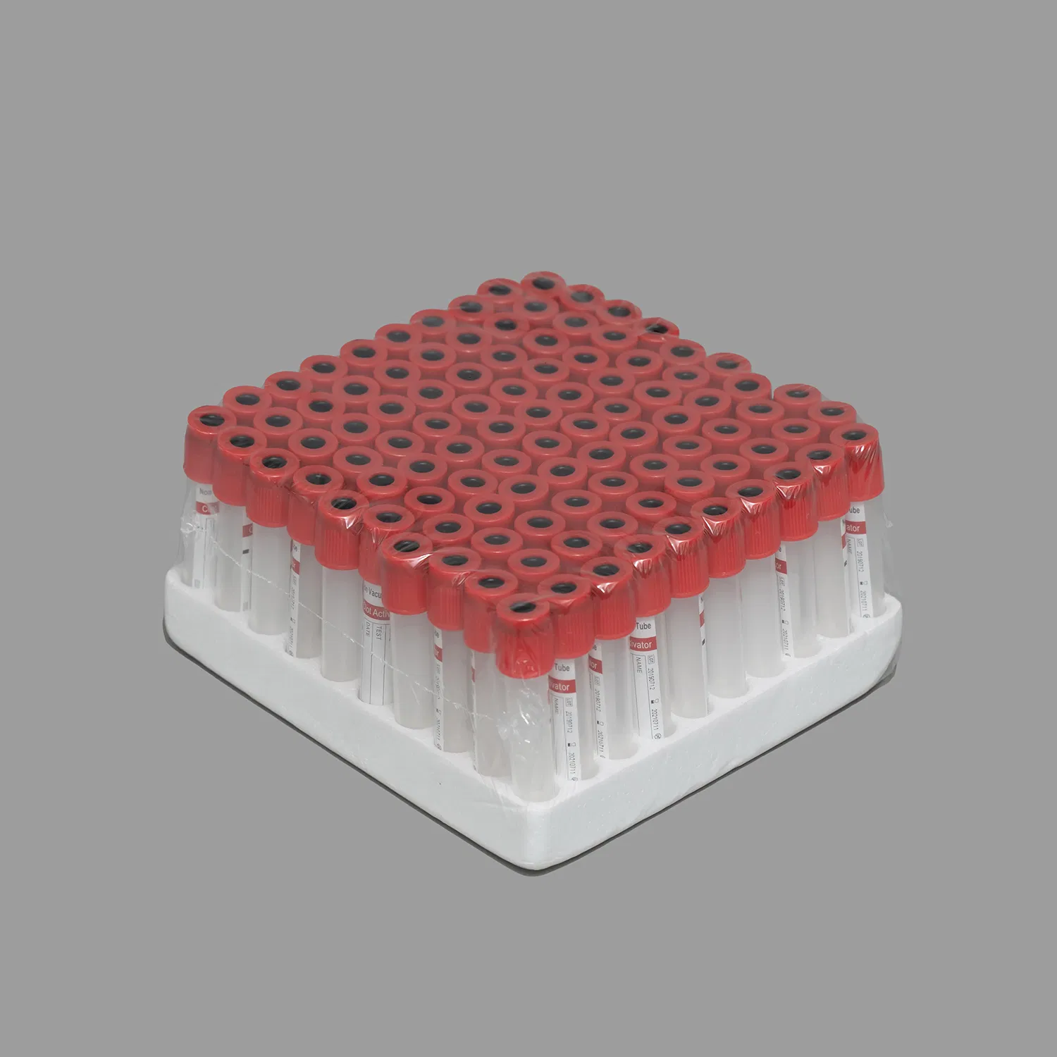 Plain Tube Vacuum Blood Collection Tube of Disposable Medical Supplies