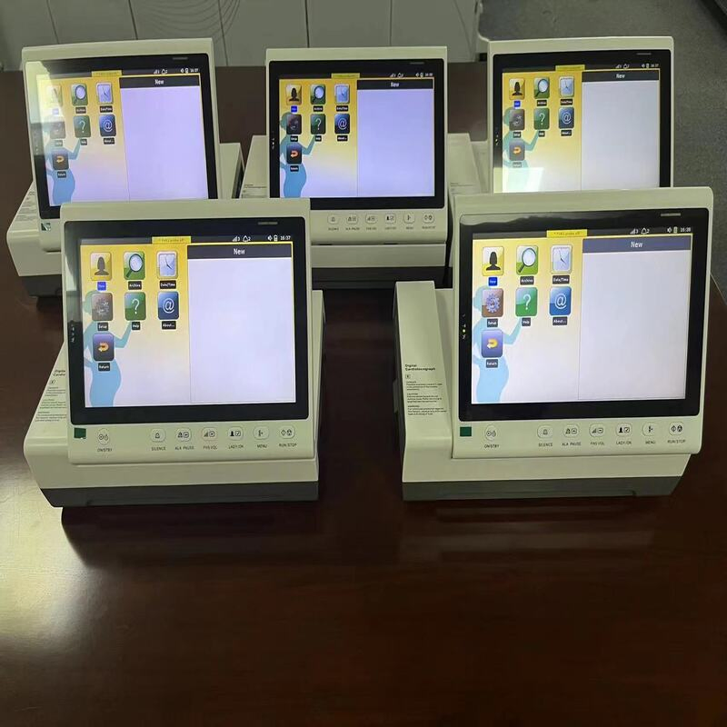 Fetal Monitor Portable Medical Diagnostic Equipment with Ctg Monitoring Machine