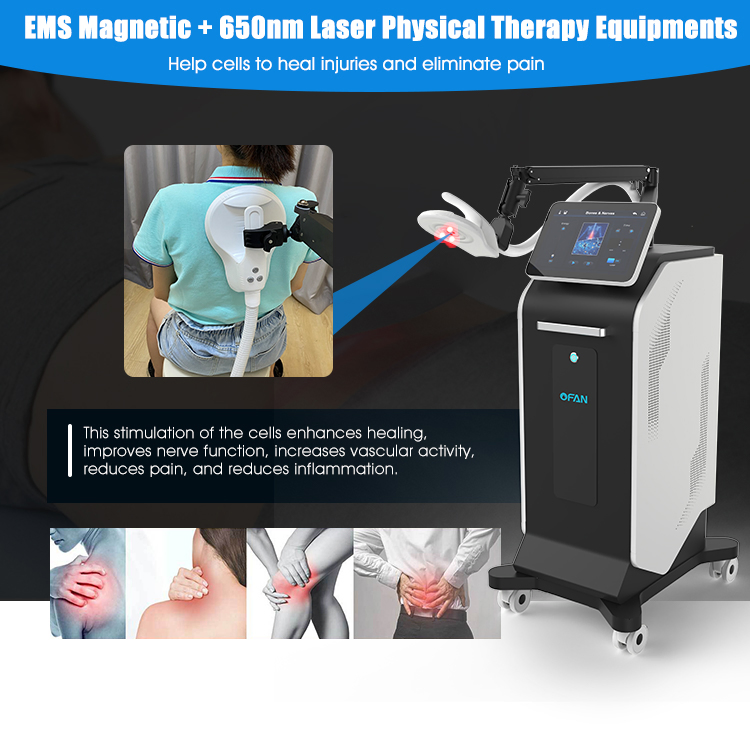 Ofan 2025 Physiotherapy Physical Rehabilitation Equipment Focal Focus Focused Shockwave Device Electromagnetic Shock Wave Therapy
