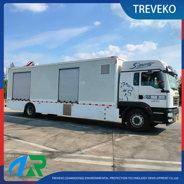 Mobile microwave equipment