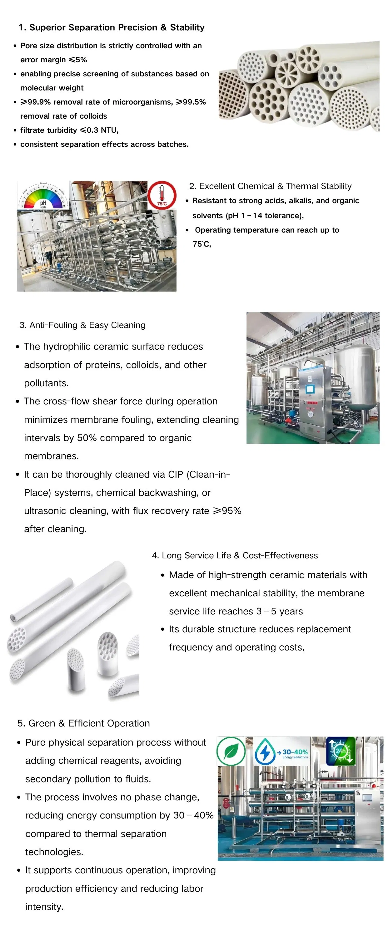 Plant Sterilization Core Advantages