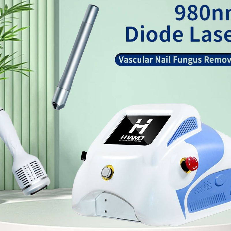 980nm Diode Laser Spider Vein Removal Machine Nail Fungus Removal Vascular Removal Physical Therapy Laser Beauty Equipment