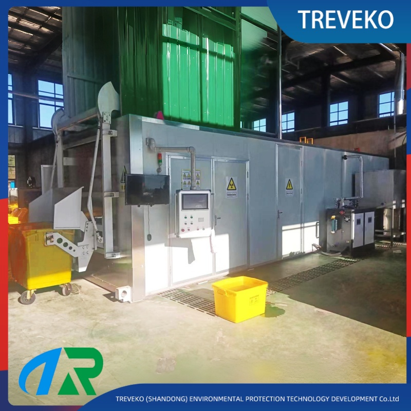 Stationary Microwave Steam Treatment Equipment for Protective Medical Materials Processing