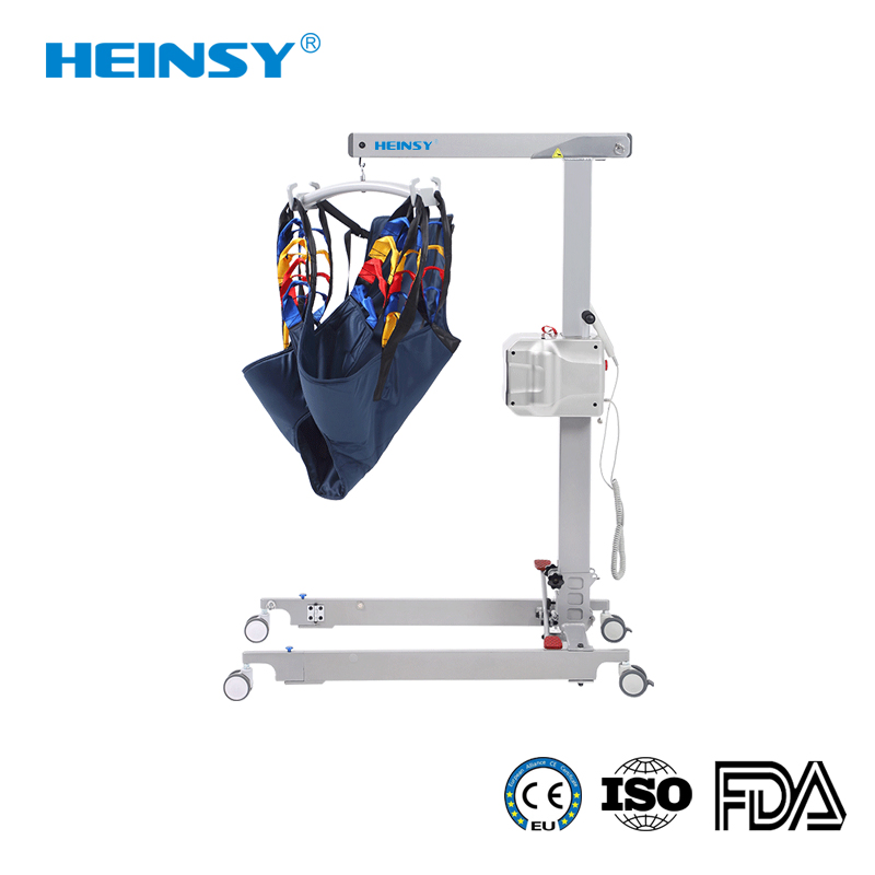 Hes-303 Aluminium Alloy Promotion Physical Therapy Equipment Crane for Disable Patient Hospital Home Care Lift Medical Electric Patient Lift