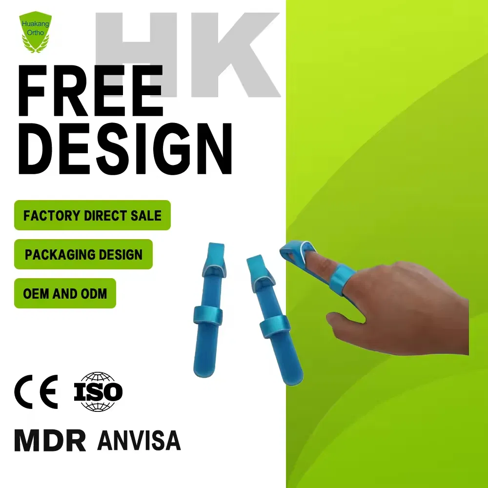 Baseball Finger Splint Brace Orthopedic Immobilizer Aluminum Foam Fracture Support