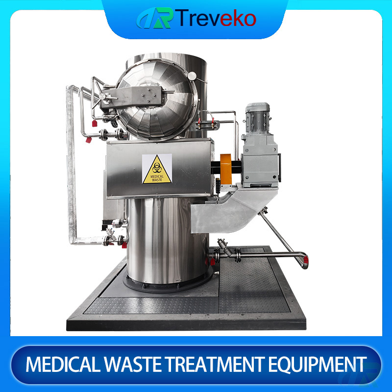 Emergency Backup Medical Waste Steam Sterilizer Equipment with Generator Option