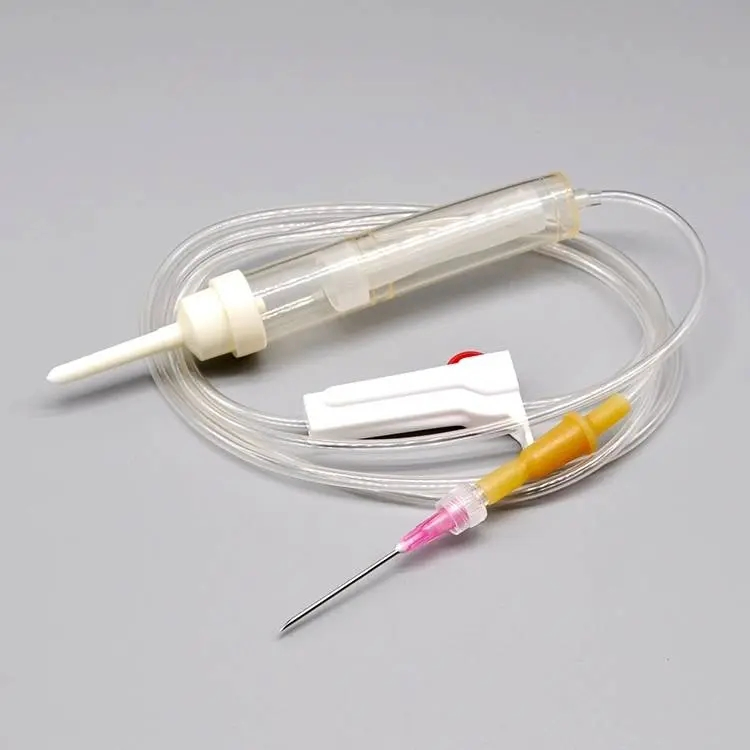ISO13485 Medical Supplier IV Transfusion Infusion with Blood Filter