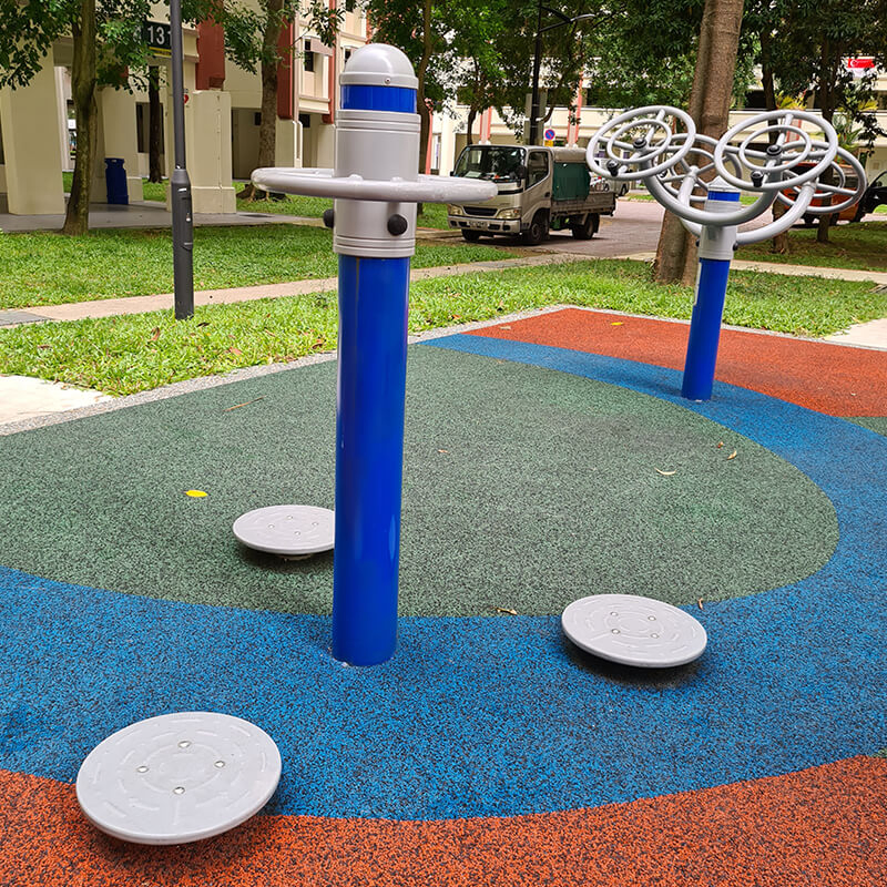 Outdoor Fitness Equipment for Hip Twisting Exercises Near You