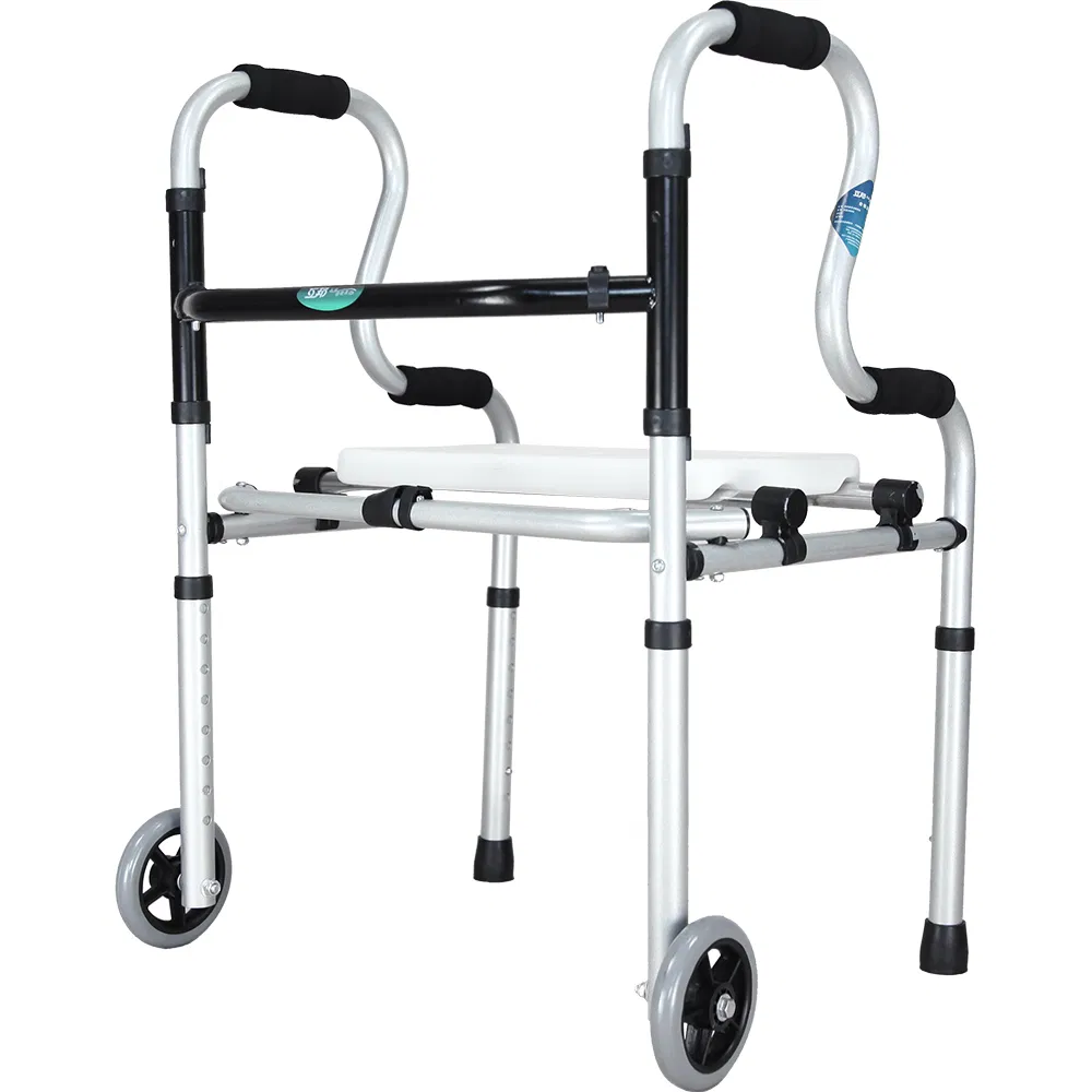 Aluminum Walker Mobility Aid Safe Walking and Easy Exercise