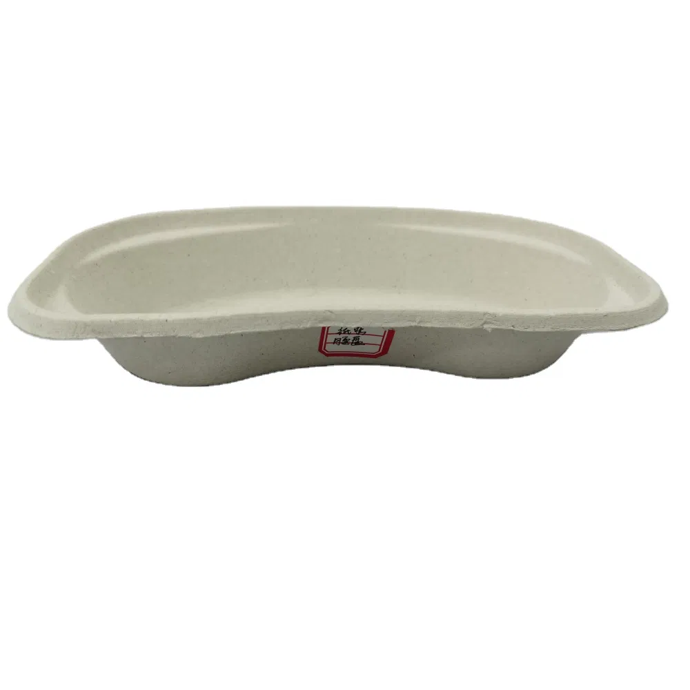 Biodegradable Disposable Kidney Dish Paper Mold Medical Supplies High Quality Waterproof Kidney Basin OEM Wholesale