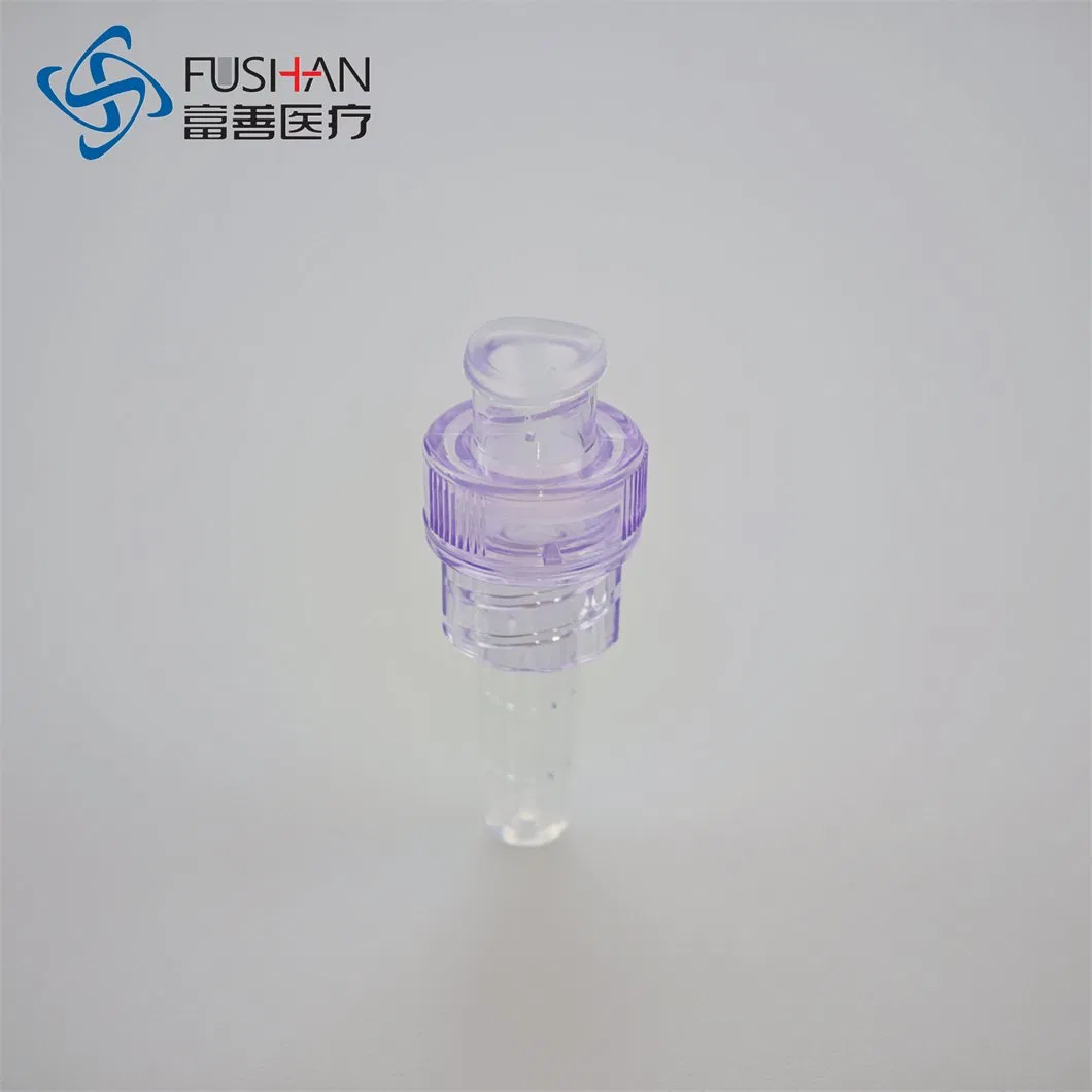 Medical Device Needle Free Connector Valve Infusion Injection Adapter Needle Free Injection Connector Infusion Set Needle Free Access