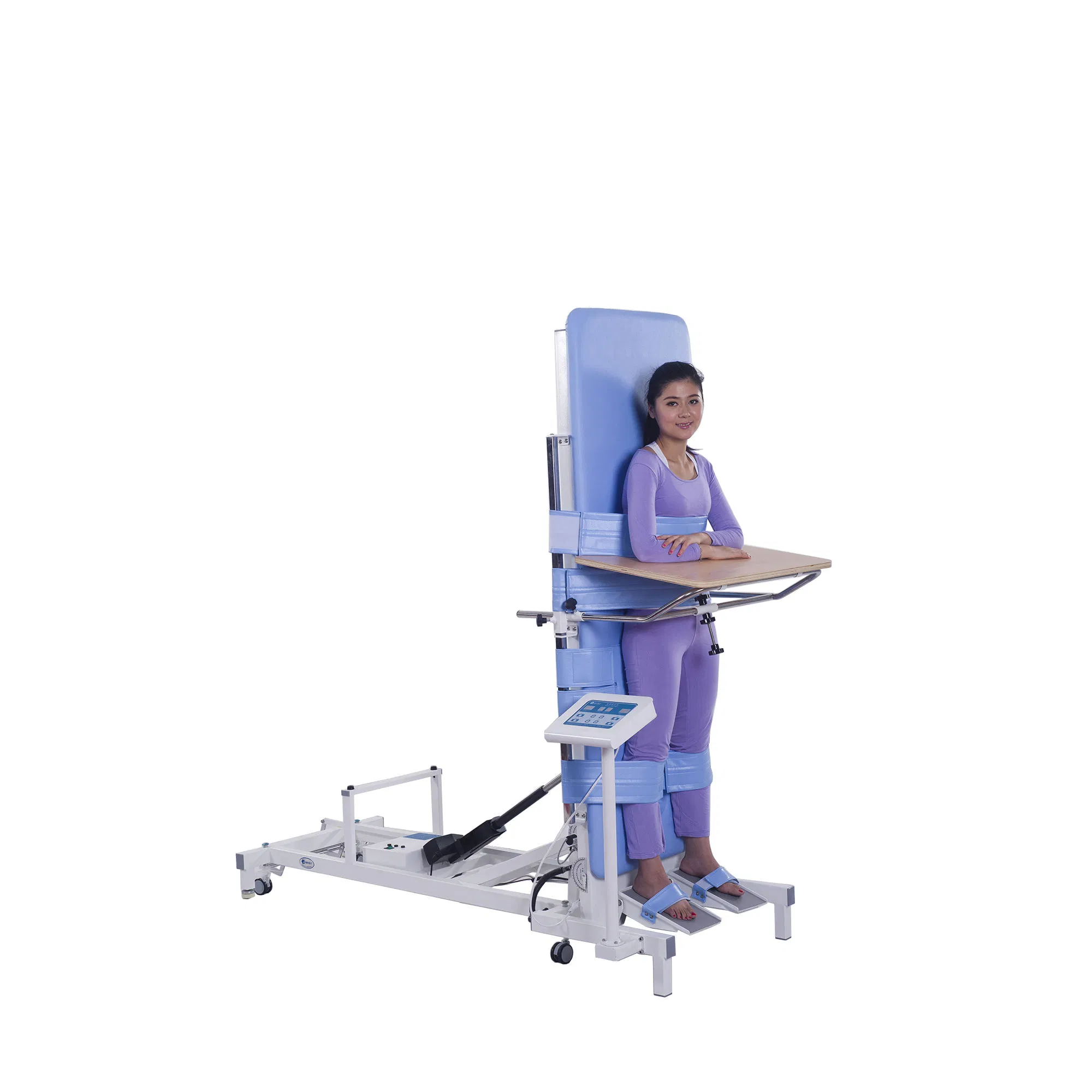Medical Adjustable Tilt Table Physiotherapy and Rehabilitation Equipment Electric