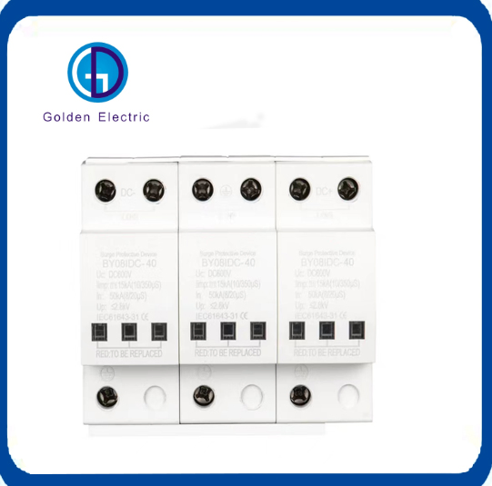 CE Approved Surge Arrester PV System Surge Protector T1 Type 20ka 40ka 60ka 1000VDC Electronic DC SPD Surge Protection Device