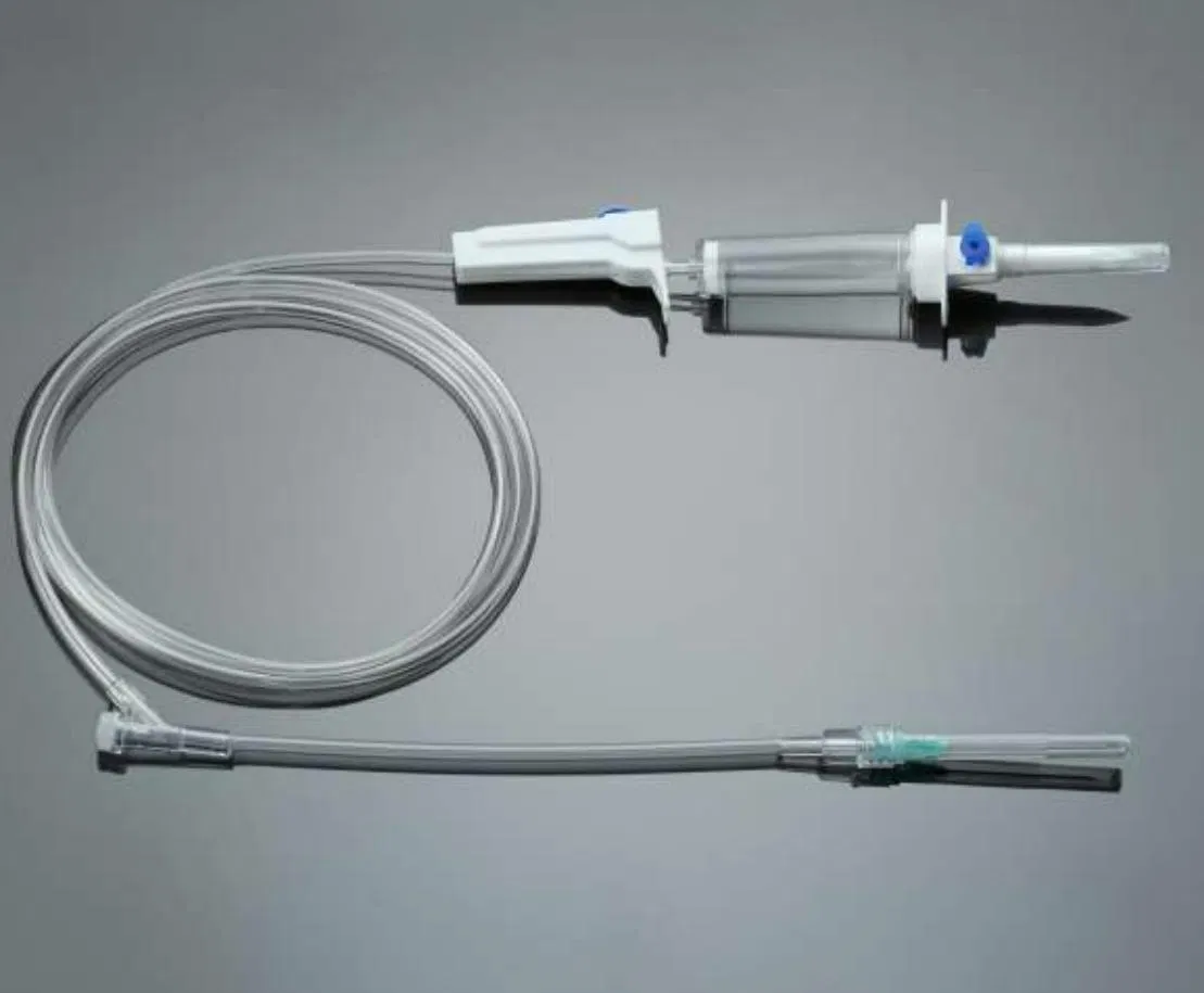 Hot Sale Wholesale Single-Use Medical-Use Infusion Set Dropper with Wings