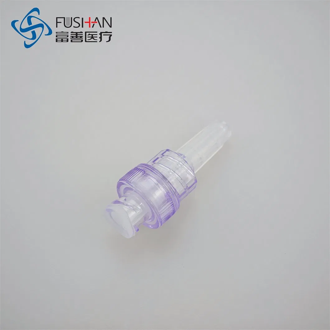 Medical Device Needle Free Connector Valve Infusion Injection Adapter Needle Free Injection Connector Infusion Set Needle Free Access