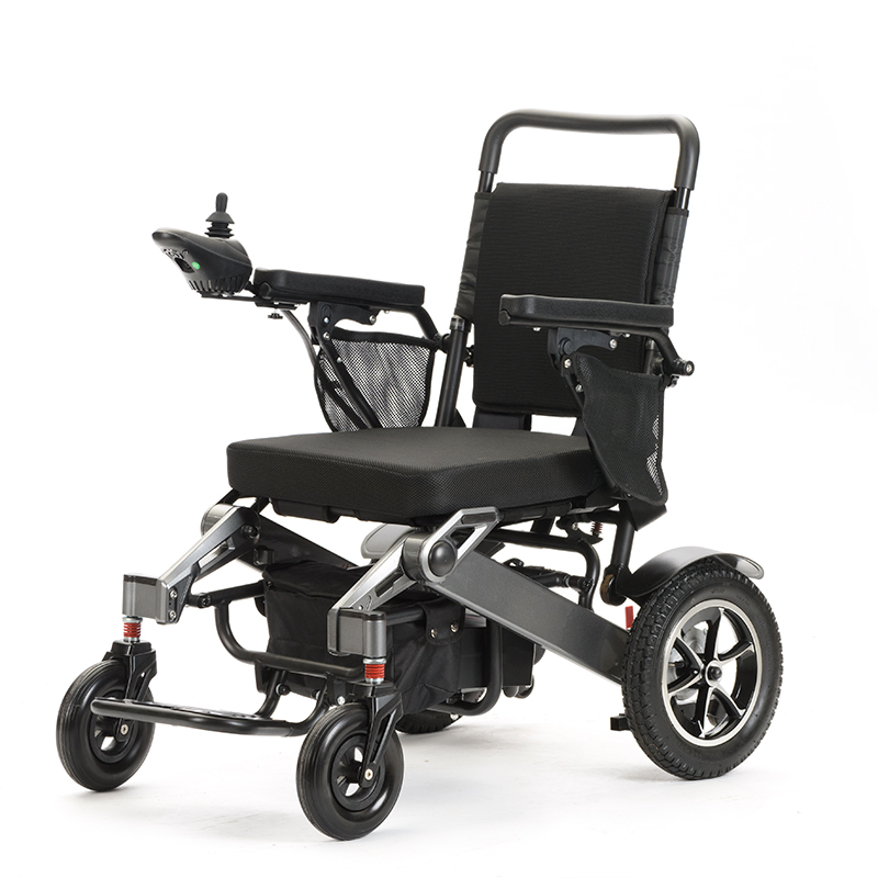 Motorized Mobility Aid for Independent Travel and Easy Handling