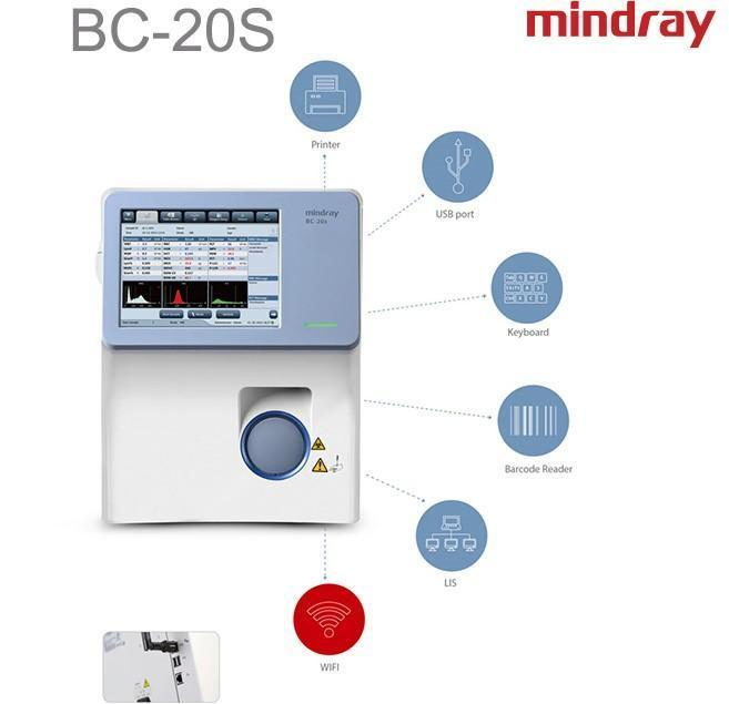 Medical Equipment Mindray Bc20s Blood Cell Analyzer Automatic Clinical Hematology Analyzer Lab Equipment