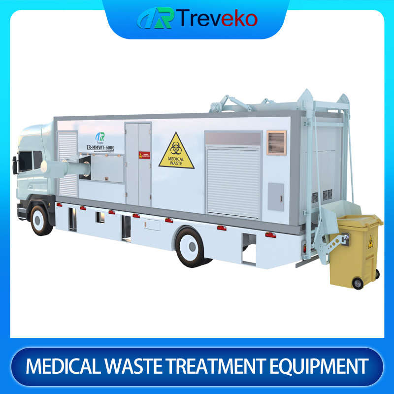 Vehicle-Mounted Mobile Hybrid Microwave Steam Sterilization and Crushing Equipment for on-Site Operations