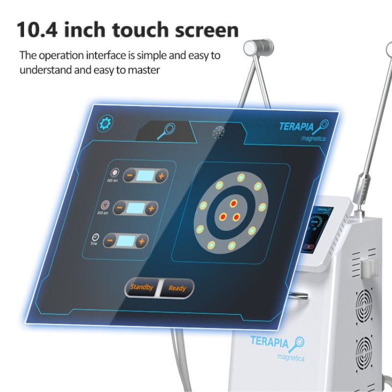 Gms Mt682 Magneto Laser Therapy Device for Pain Relief Rehabilitation Clinics