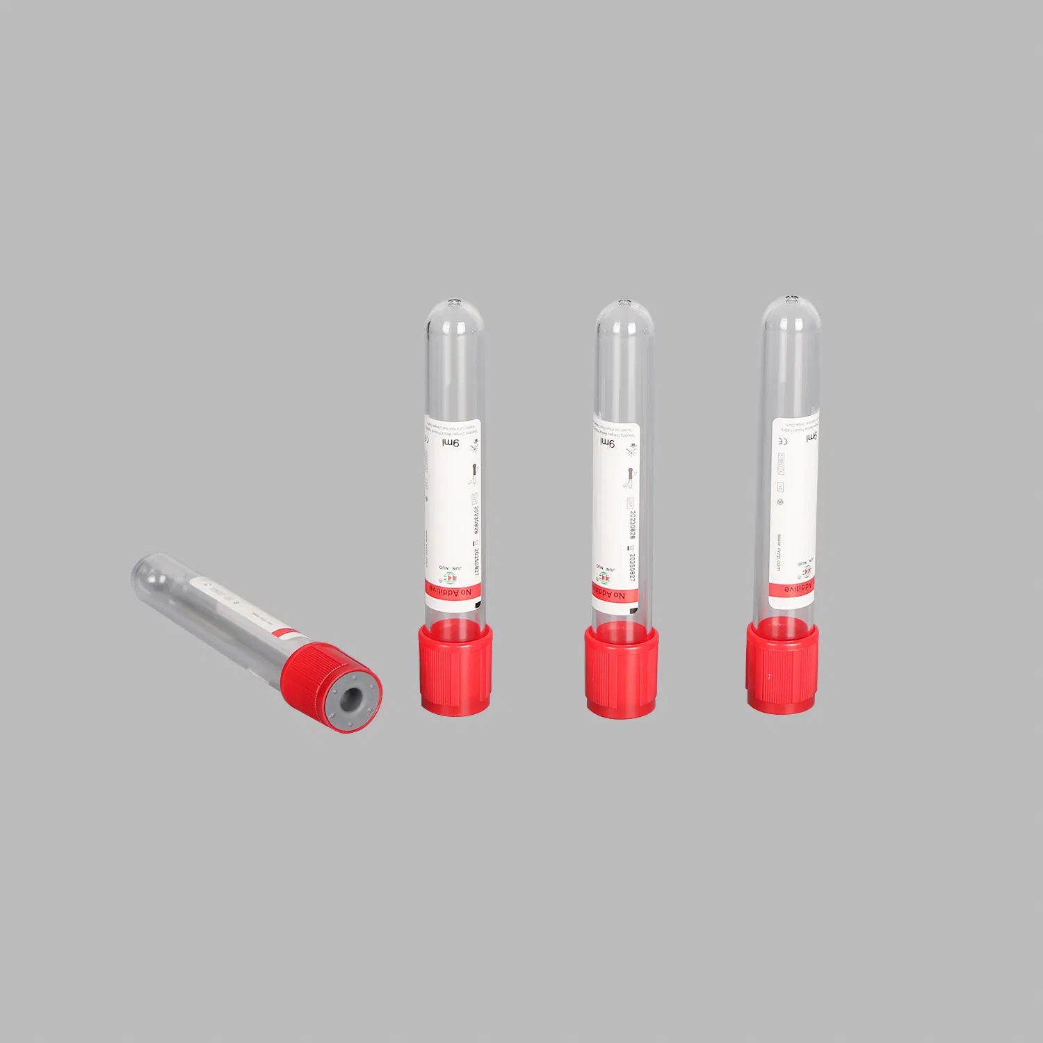 Plain Tube Vacuum Blood Collection Tube of Disposable Medical Supplies