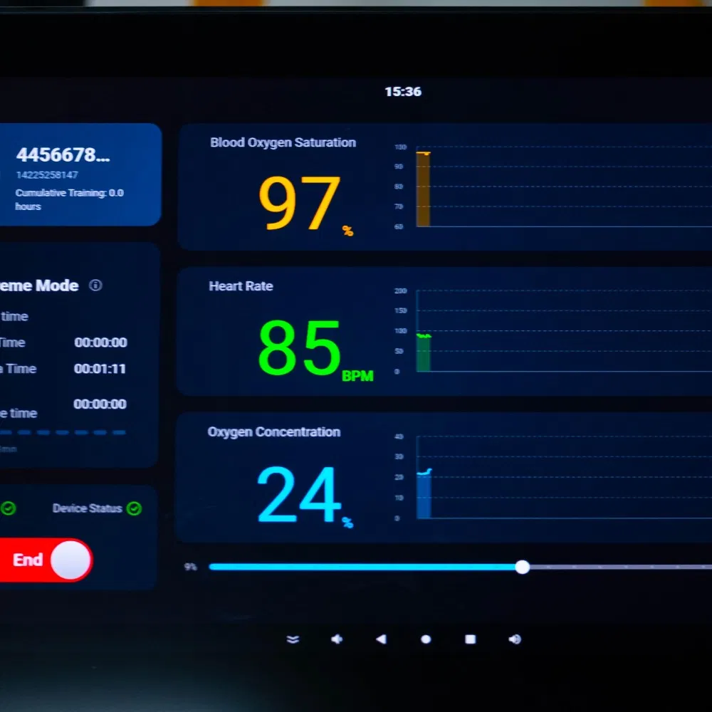 Intermittent Hypoxic Hyperoxic Training Device for Physical Rehabilitation Training Ewot Oxygen Therapy