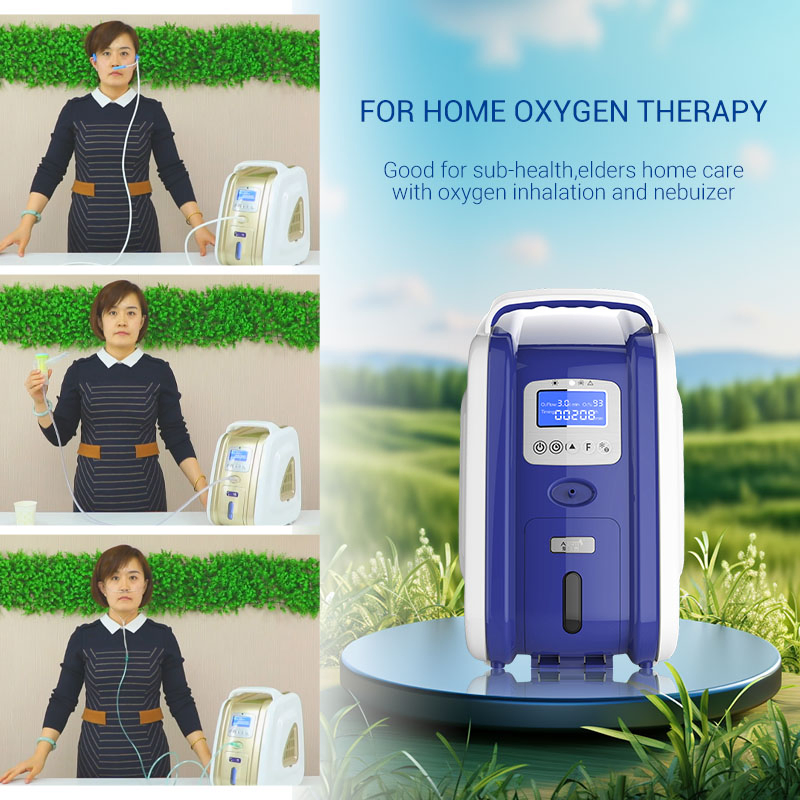 Aerti 3L Hypoxia Therapy Oxygen Machine Subhealth Rehabilitation Oxygen Device with Nebulizer