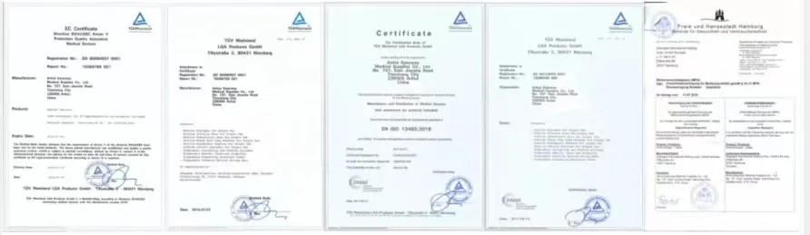 Certifications