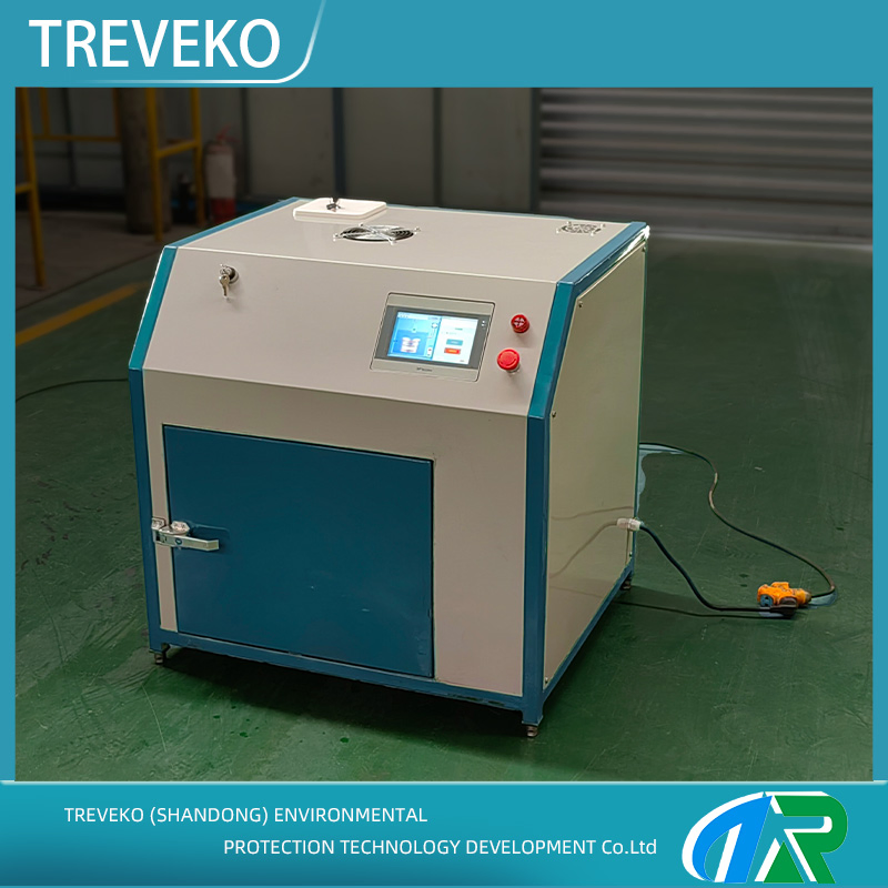 Portable Microwave Medical Waste Sterilization Equipment for Clinical and Laboratory Applications