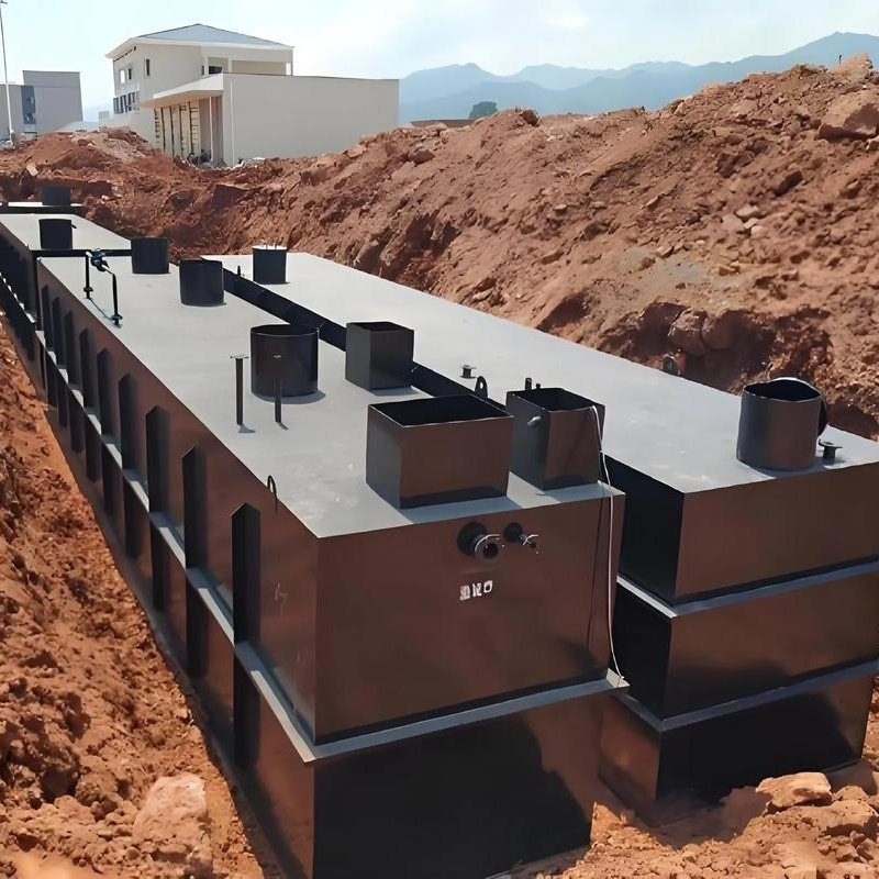 Containerized Medical Wastewater Treatment Equipment for Emergency Isolation Areas Sewage Treatment Plant