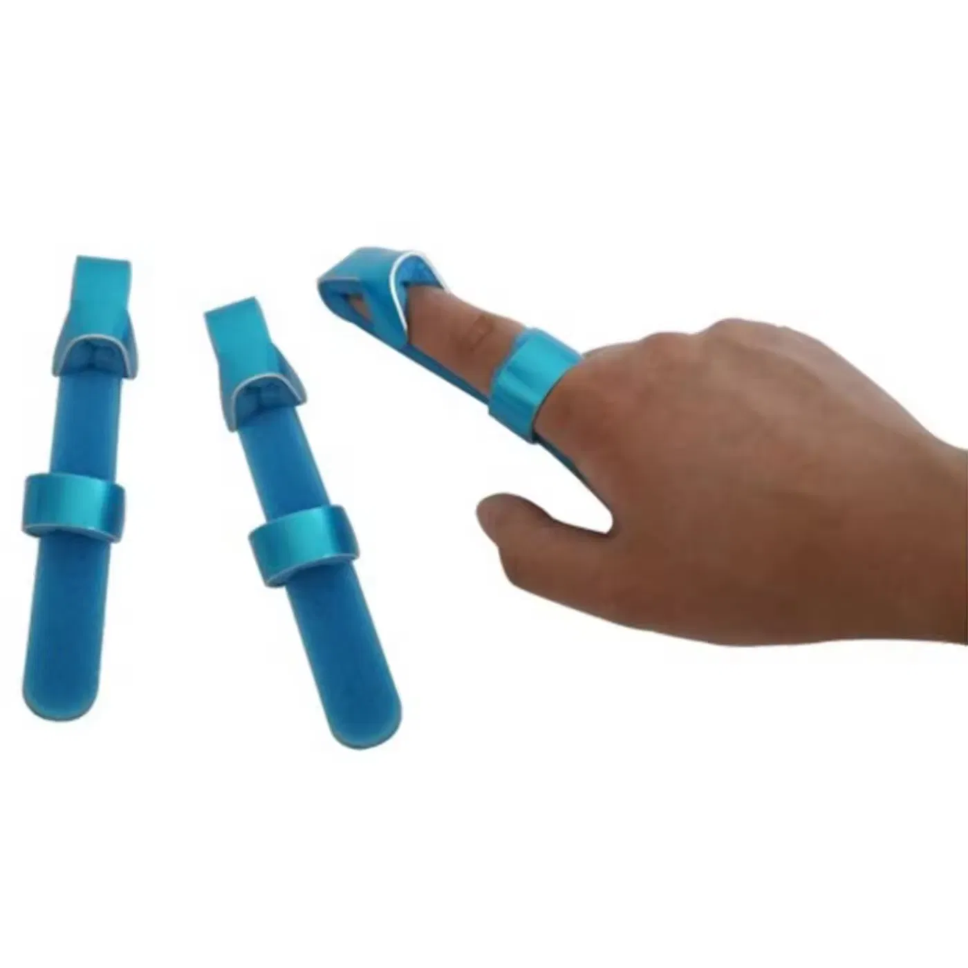 Baseball Finger Splint Brace Orthopedic Immobilizer Aluminum Foam Fracture Support