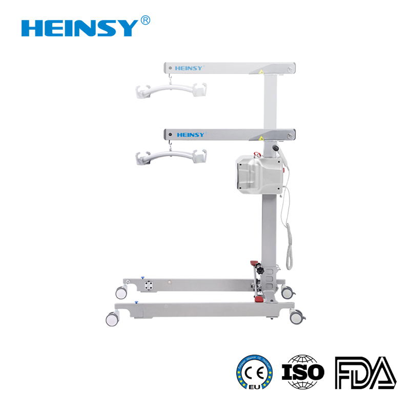 Hes-303 Aluminium Alloy Promotion Physical Therapy Equipment Crane for Disable Patient Hospital Home Care Lift Medical Electric Patient Lift