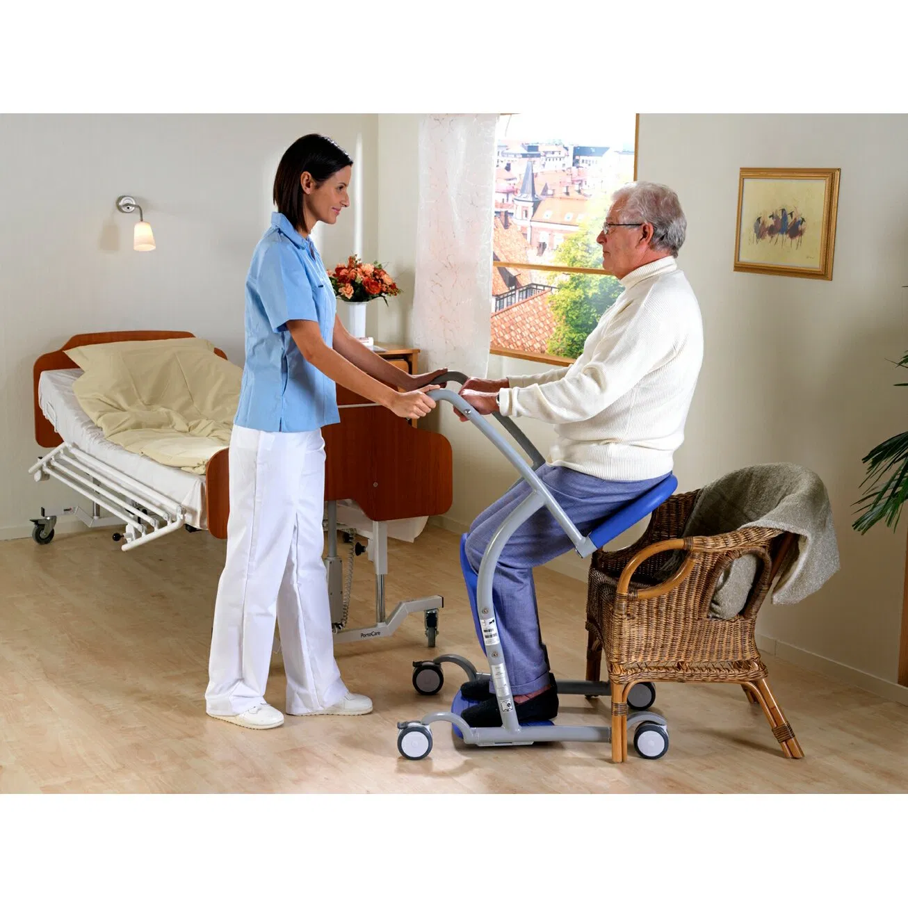 Nice Patient Transfer Mobility Stand Aid for Elder